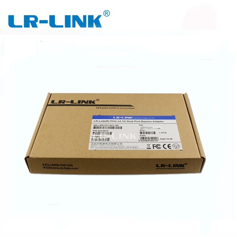 LR LINK 9712HT BP Gigabit Ethernet Bypass Adapter 1000Mb PCI Express x4 Dual Port Network Card 5