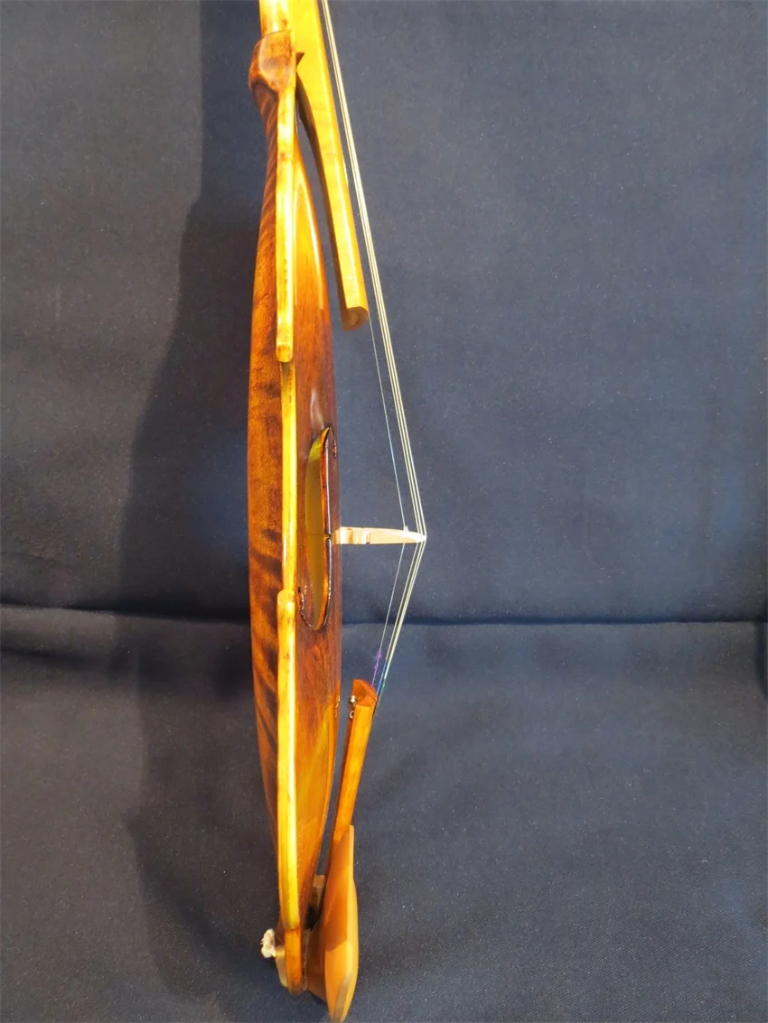 Unique design baroque style no rib violin 4/4 big bright sound #12056