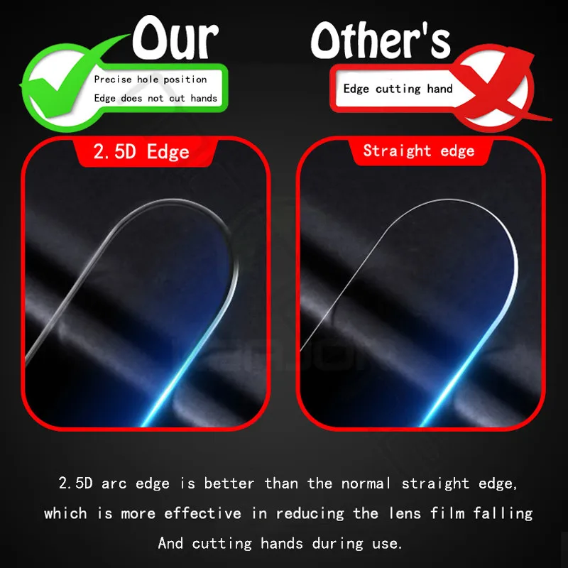 2 шт Keajor закаленное стекло Flim для Samsung A50 камеры анти взрывной Защитная пленка
