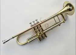 Высокое качество Бах Бесплатная доставка Желтый латунь фосфор медь труба розовая капля B Музыкальные инструменты Мелодия TR-700 и жесткий