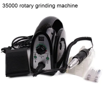 Best 2019 New 65W 35000RPM Electric Nail Drill Machine File Kit Bits Manicure Pedicure Kits Nail Drill Machine With LCD Display
