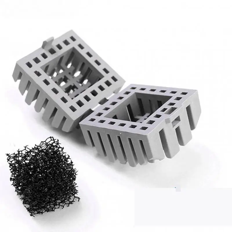 10pcs Aquarium Biochemical Filter Sponge Square Bio Balls Fish Tank