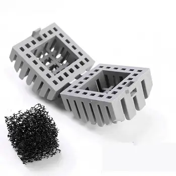 

10pcs Aquarium Biochemical Filter Sponge Square Bio Balls Fish Tank Bacteria Cultivating Block Filter Media With Sponge Cotton