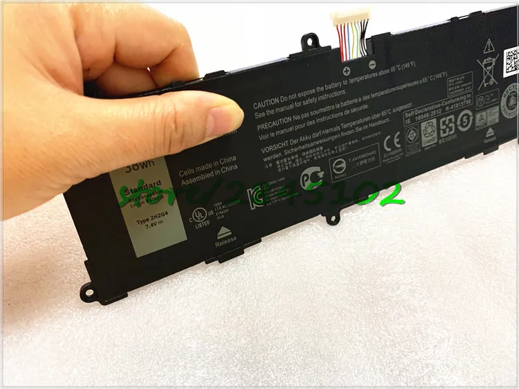 GYIYGY 7 4 V 38wh 2H2G4 Аккумулятор для ноутбука DELL Venue 11 Pro 7140 21CP5/63/105 2217 2548