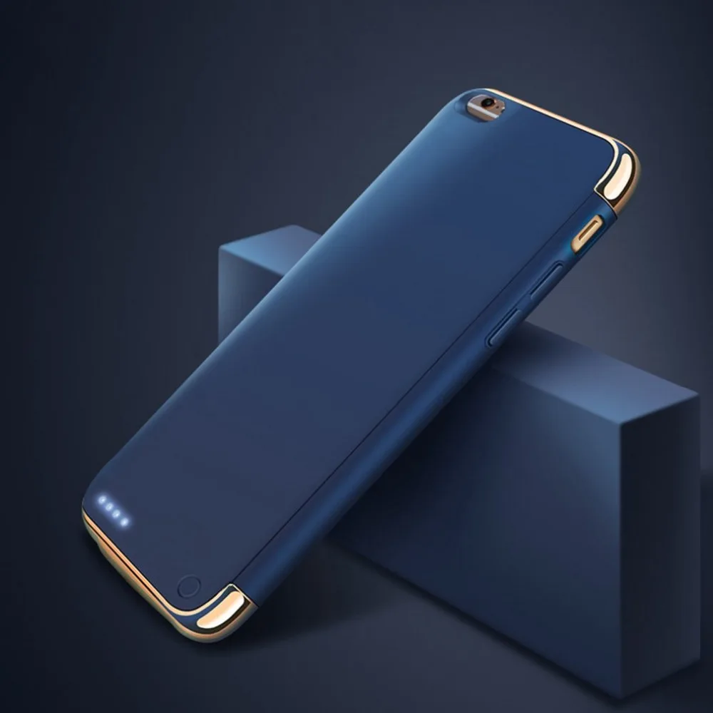 Goedkoop Batterij Oplader voor iphone 6 s Plus 7 p 8 p 4500 mah Draagbare Ultra Slim PowerBank Externe Lithium batterij Case Telefoon Oplader