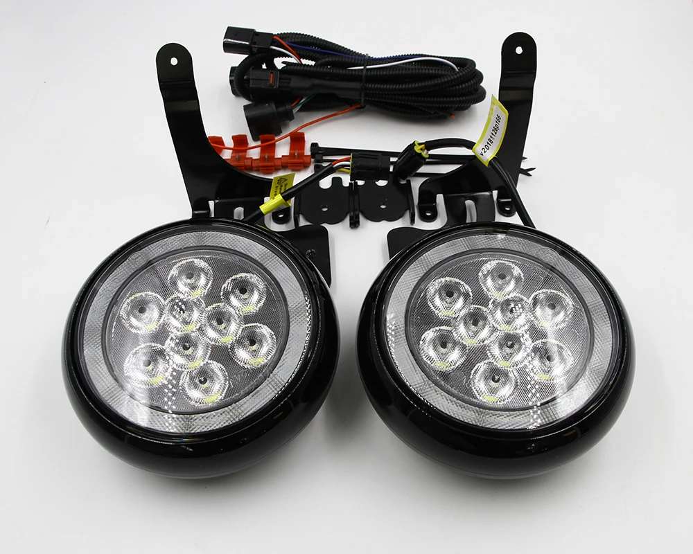 2X Белый светодиод DRL ралли лампа для Mini Cooper F55 F56 F57 2014 2015 2016|Фара авто в сборе| |