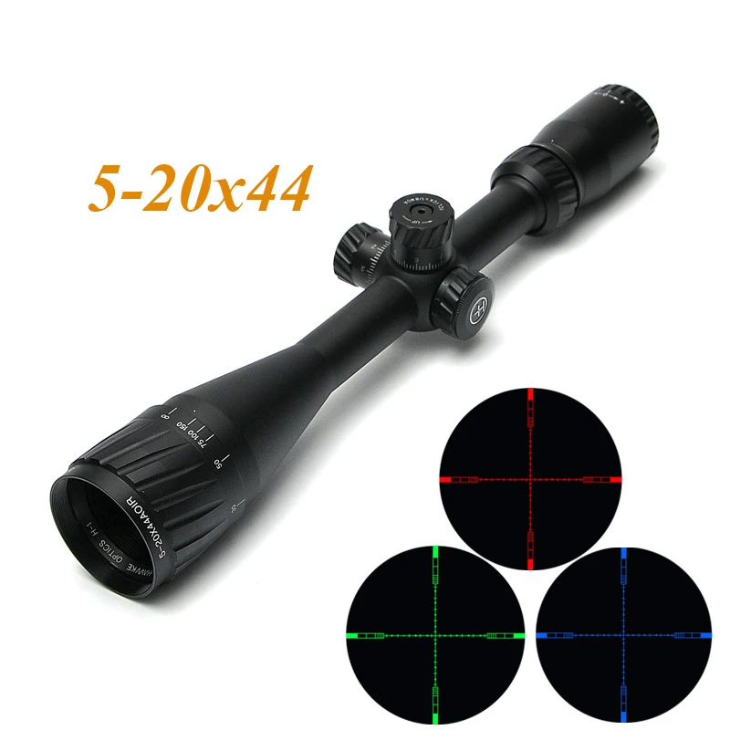 

HAVVKE 5-20X44 AOIR Riflescopes Hunting Scopes Long Eye Relief Scope Tactical Optical Rifle Scopes Sniper Scope