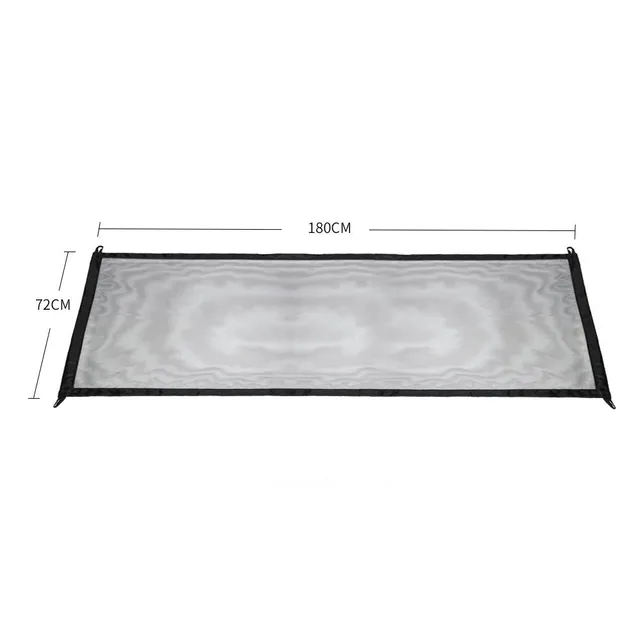 2018 Hot Sale Dog Fences Magic Gate Portable Folding Safety Guard For Pets Dog Cat Isolated Gauze Home Door Pet Isolated Network