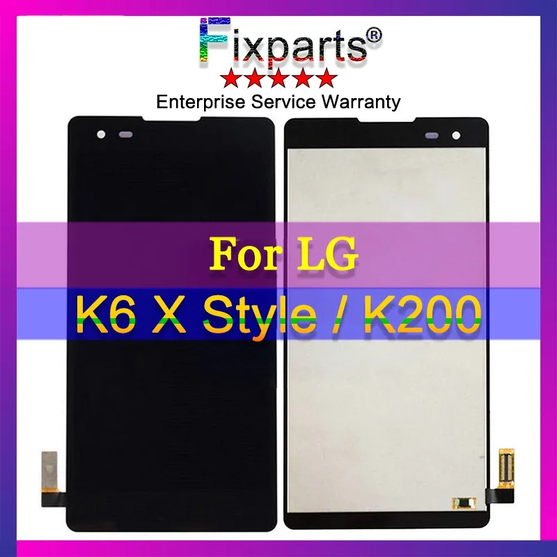 ЖК-дисплей для LG K6 X Style K200 K200DS K200DSF с сенсорным экраном в сборе дигитайзер