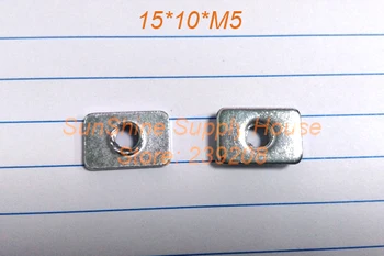 

vslot tee nut Zinc Plated Tee nuts for building machine M5 bore 1000pcs per bag Free Shipping