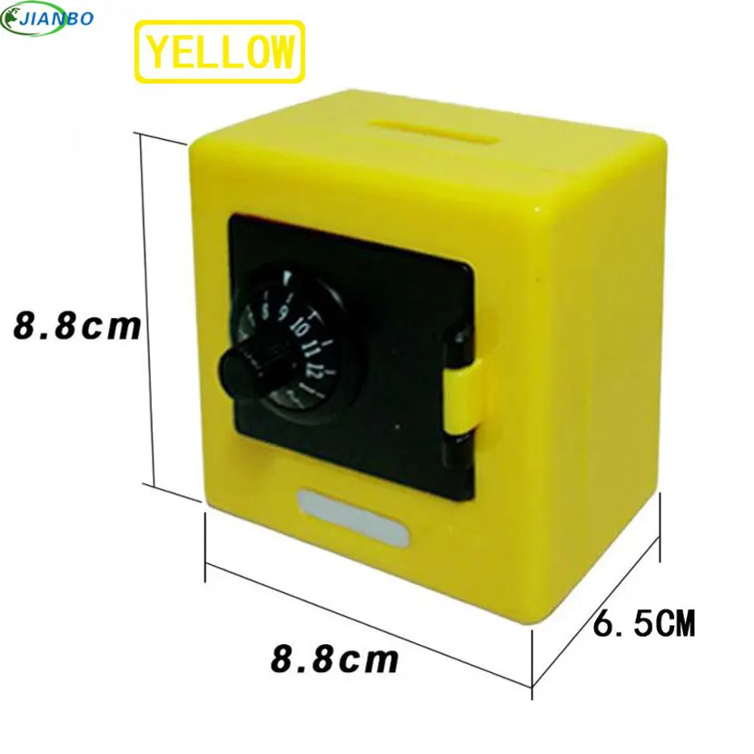 NEW Candy Colors Coin Safe Box Money Piggy Bank Security Electronic key Password Chewing Cash Box Deposit Machine Gifts For kids