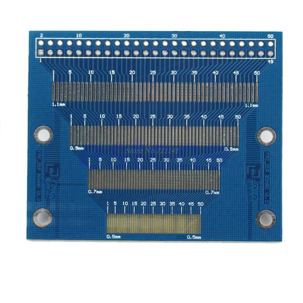 0,5 мм до 1,2 мм Pin Pitch адаптер PCB FPC плата 2,0-3,5 дюймов TFT lcd SMD для DIP электронный модуль