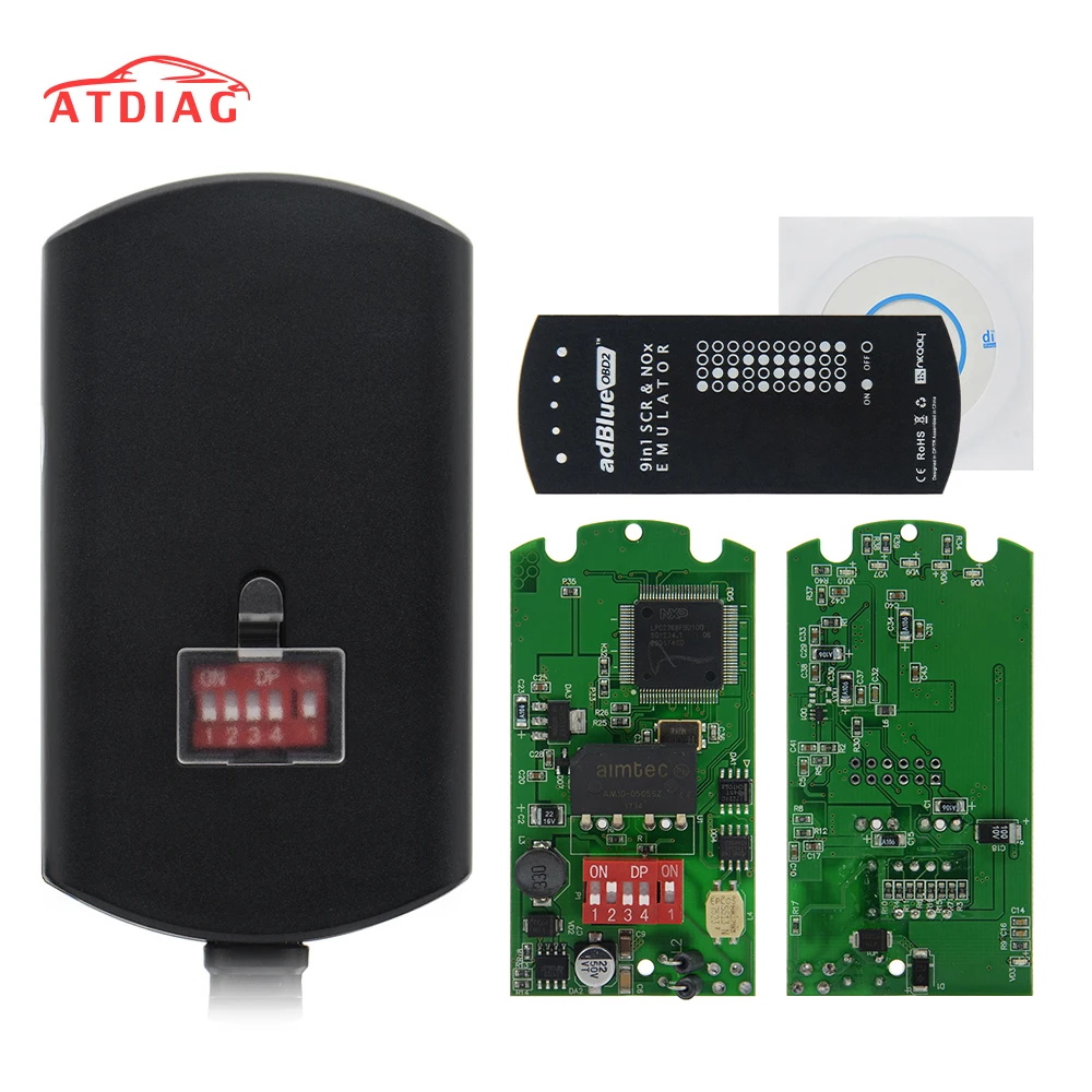 

2019 AdBlue Emulator System Box 9 IN 1 For MAN/MB/forIVECOD-AF/for VOLVO//AdBlue 9in1 SCR&NOX A+Version Full Chip