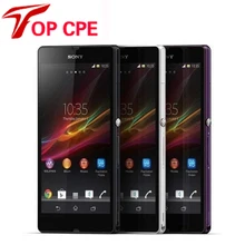 Разблокирована Sony Xperia Z оригинальный сотовый телефон L36h C6603 C6602 13.1MP камера 16 Г внутренняя память 2 Г ОПЕРАТИВНОЙ ПАМЯТИ Wi-Fi
