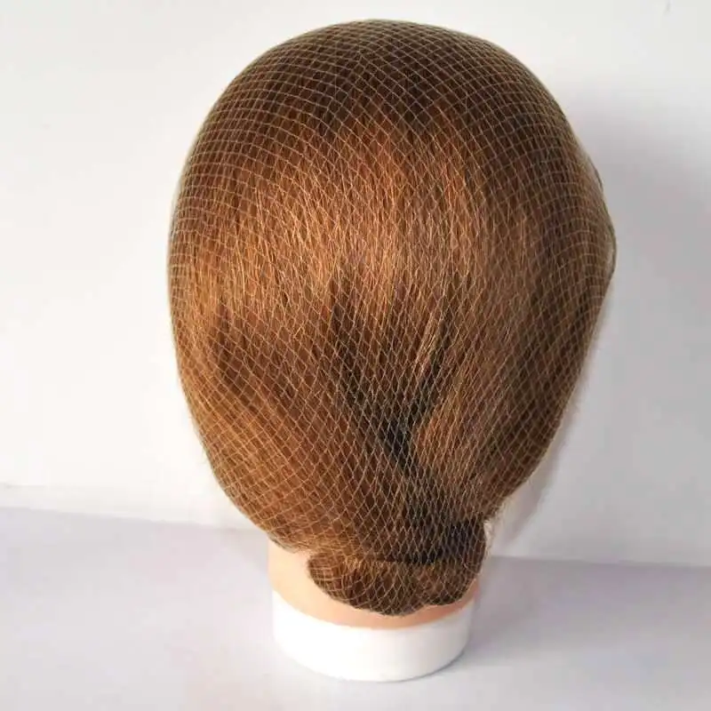 Invisible Hair Nets Disposable Bun Ballet 20inch Blonde Color