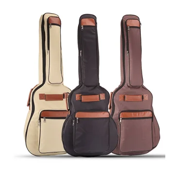 

Free shipping thick ballad guitar bag wooden guitar backpack 41 inch waterproof guitar electric bass bag electric guitar case