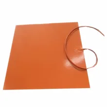 400x500MM 110-220V 1000 Вт ptc нагреватель силиконовые грелки с 3 м PSA и NTC 100 к термистор 1000 мм одножильный провод для 3D-принтеры радиатор