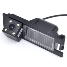 For Opel Astra H J Corsa Meriva Vectra Zafira Insignia FIAT Grande Buick Regal Car CCD Night Vision 4LED Backup Rear View Camera