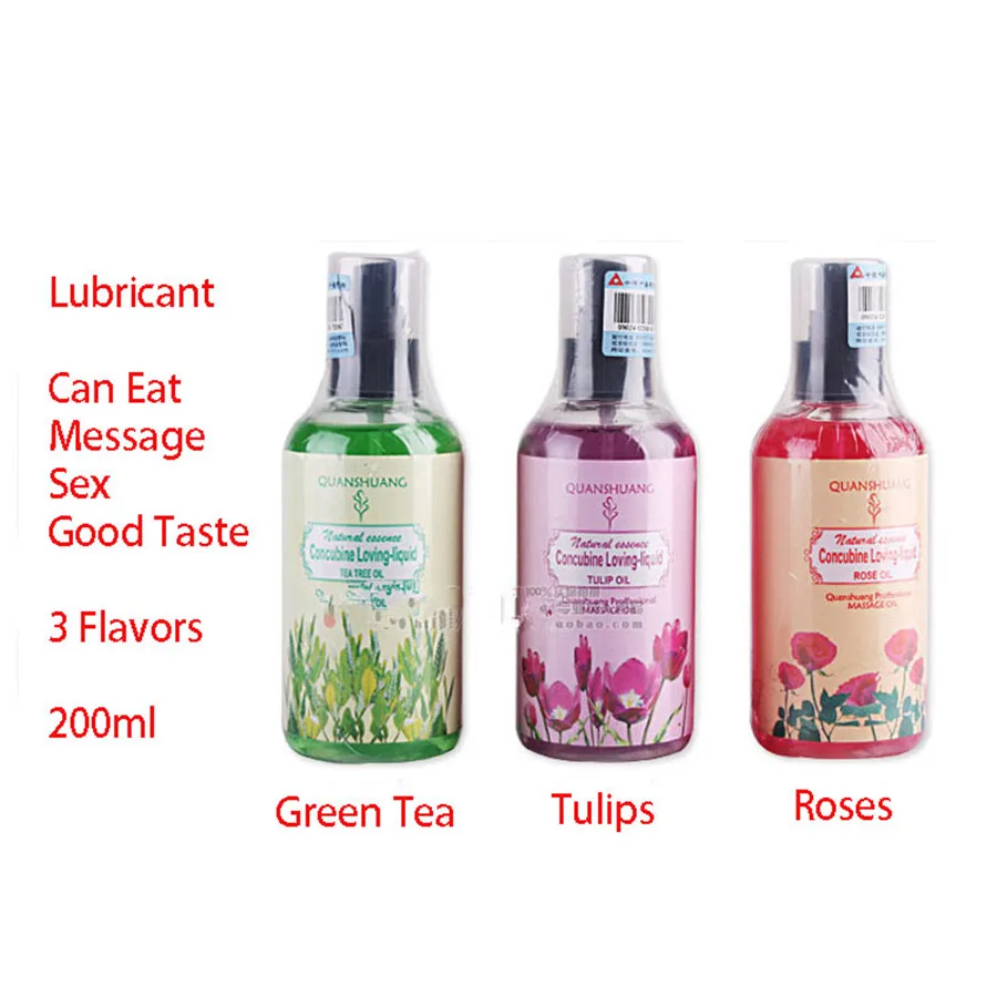 lubricant 200ml Massage oil lubrication function of oral fluid water
