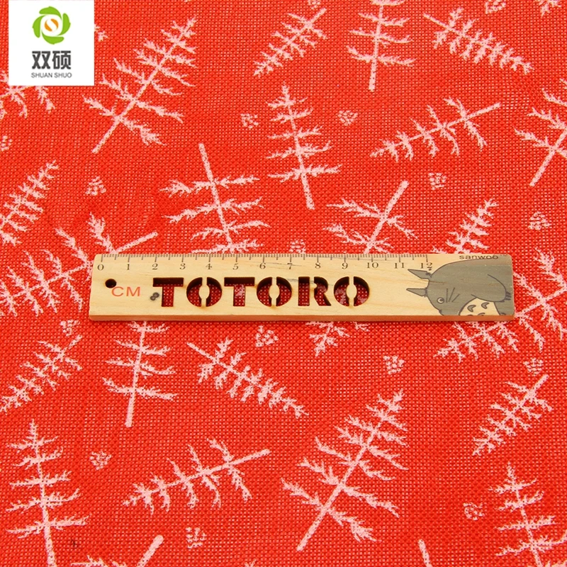 ShuanShuo Imitation Linen Fabric For Christmas DIY Decoration Hat Bag Bell Doll Stocking Precut Bundle 15 Kinds color 20X24CM