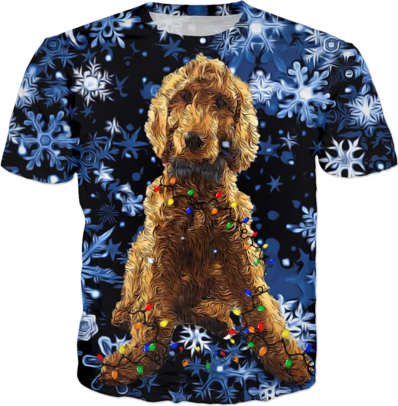 Christmas Snow Puppy