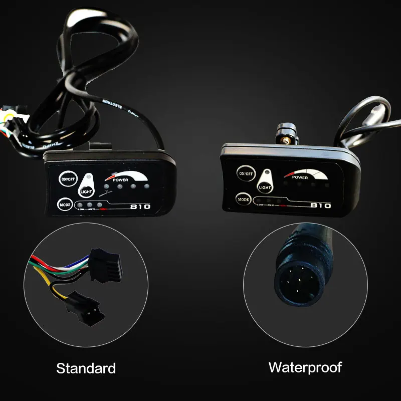 Excellent 36V Electric Bike Intelligent LCD Display Bicicleta Eletrica Speedometer Control Panel Speed Display E Scooter Accessories Men 1
