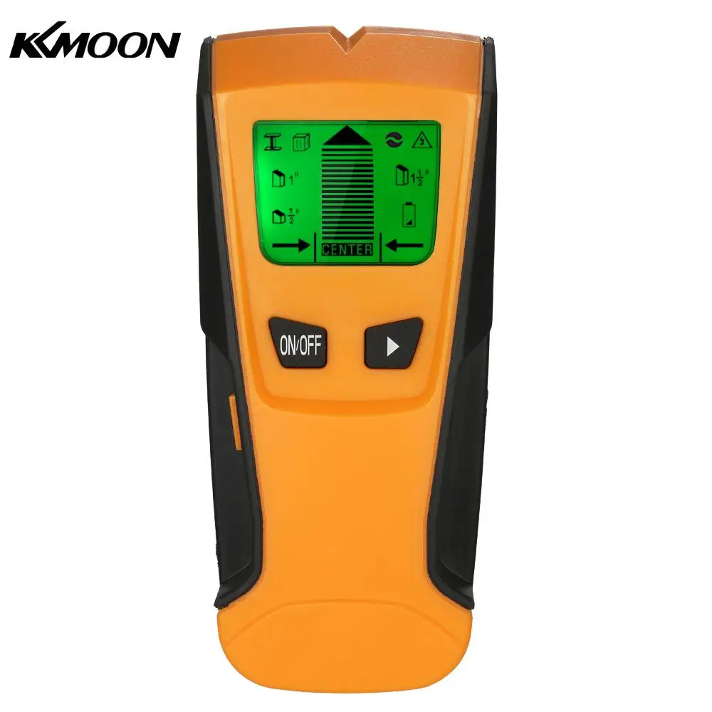 

Kkmoon 3 In1 Metal Detectors Stud Center Finder Metal and AC live Wire Detector Wall Scanner Electric Box Finder Wall Detector