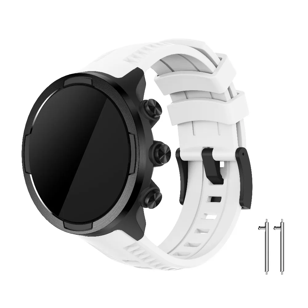 Новый высококачественный силиконовый ремешок для часов Suunto 9/9 Brao/Spartan sport baro