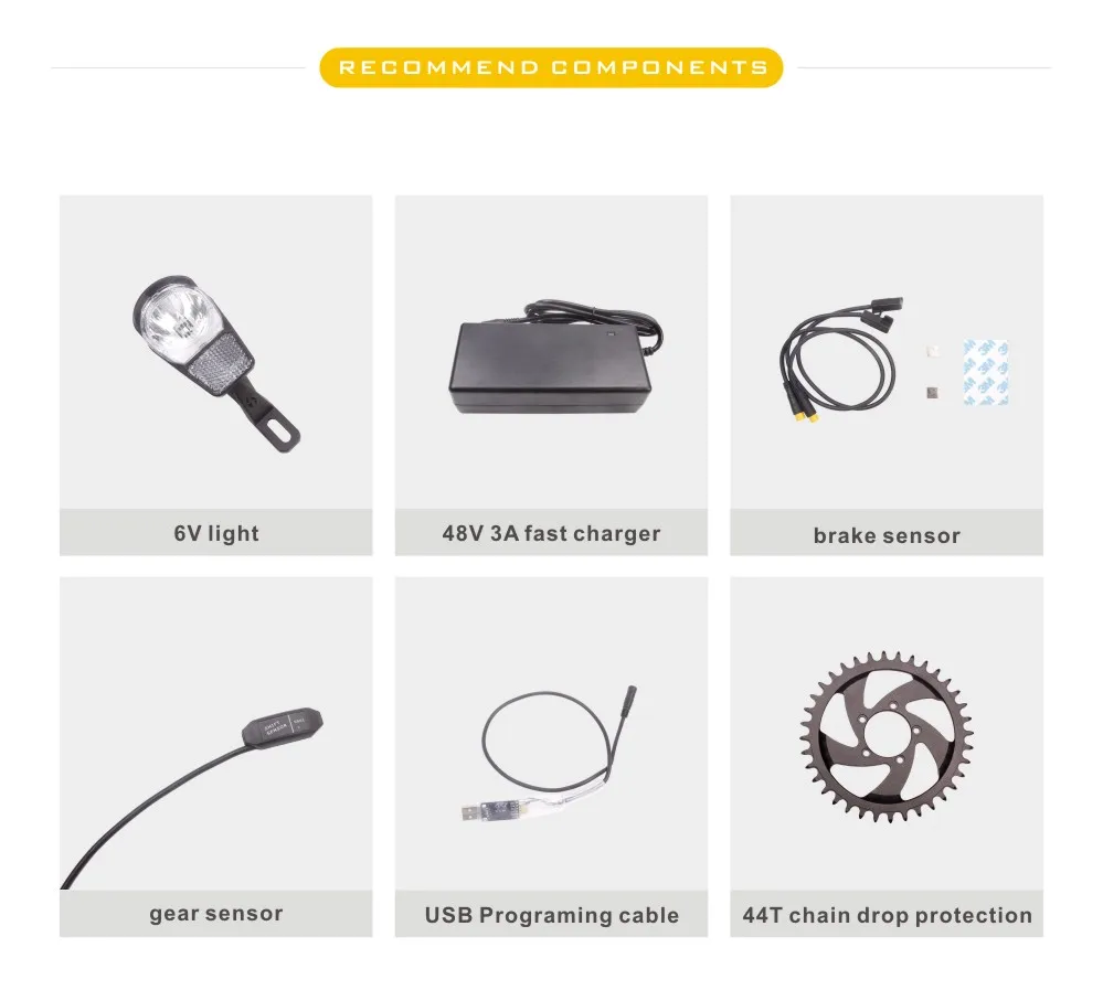 Sale BAFANG MOTOR BBSHD 48V1000w mid drive electric motor kit bbs03 ebike conversion kit 52V17.5AH down tube battery with charger 3