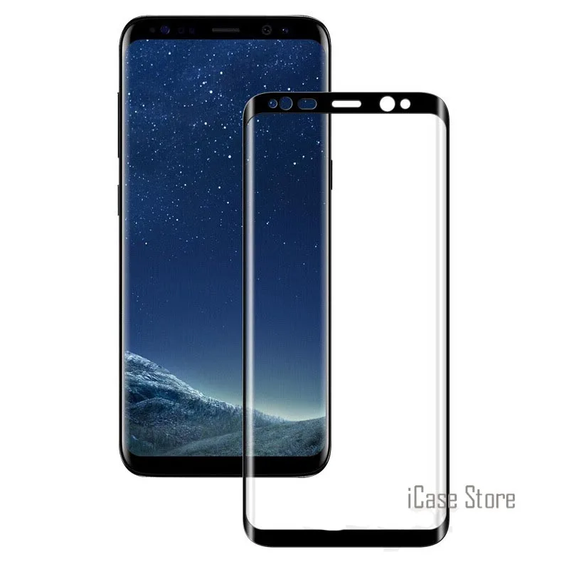 

3D Curved Surface Full Screen Cover Explosion-proof Tempered Glass For Samsung Galaxy S8 S8 Plus S7 Edge Screen Protector Film