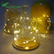 2m 20LED Copper Wire String Light font b Valentines b font Wedding font b Decoration b