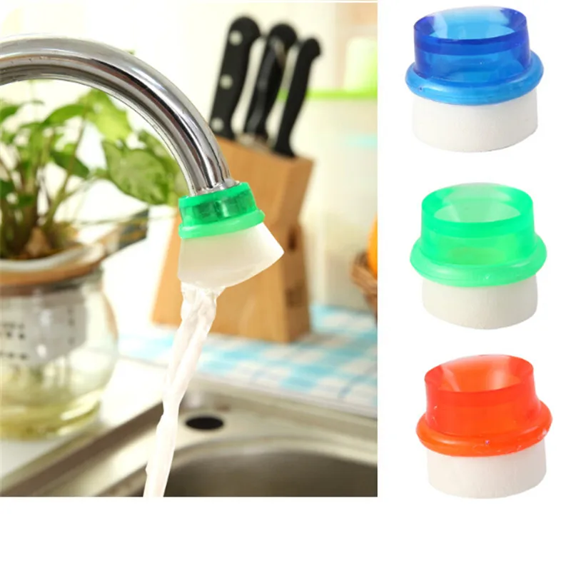 

Creative Spray Proof Sponge Faucet Filter Water Filter Toilets Gadgets Tools Sponge clean water Kitchen Faucet Accessories