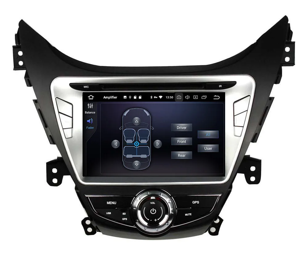 Best Octa core 4G+32G Android 9.0 Car DVD GPS for Hyundai Elantra Avante I35 2011 2012 2013 Car Stereo Radio Head unit Audio player 6