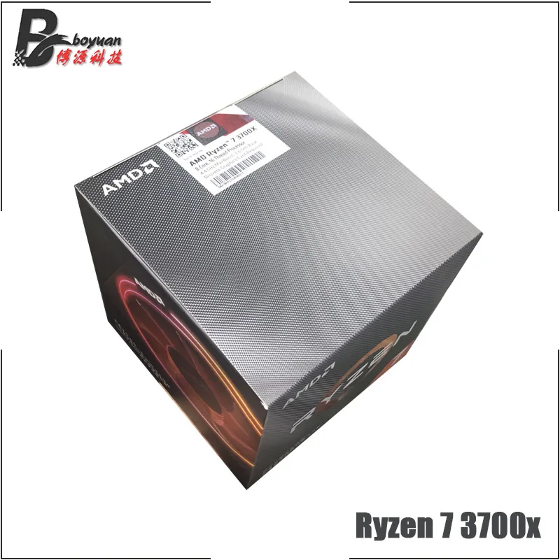 

AMD Ryzen 7 3700X R7 3700X 3.6 GHz Eight-Core Sinteen-Thread CPU Processor 7NM L3=32M 100-000000071 Socket AM4 new and with fan