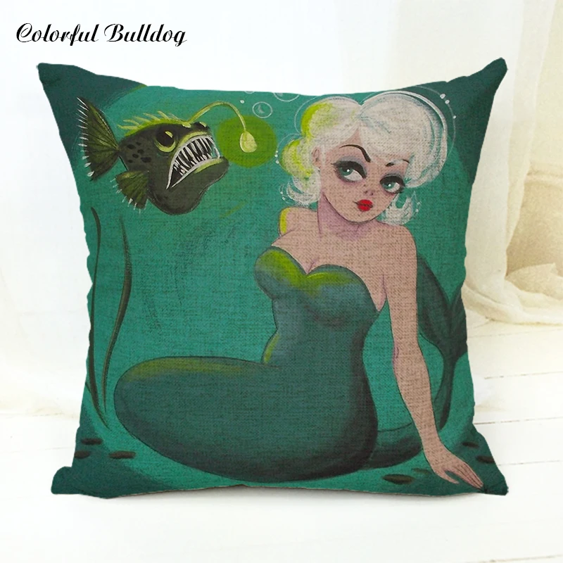 الكرتون نسخة من جميلة القط حورية البحر الغيتار الروبوتية نمط المخدة كرسي مكتب غرفة نوم أريكة غطاء الوسادة الكرتون نسخة من جميلة القط حورية البحر الغيتار الروبوتية نمط المخدة كرسي مكتب غرفة نوم أريكة غطاء الوسادة