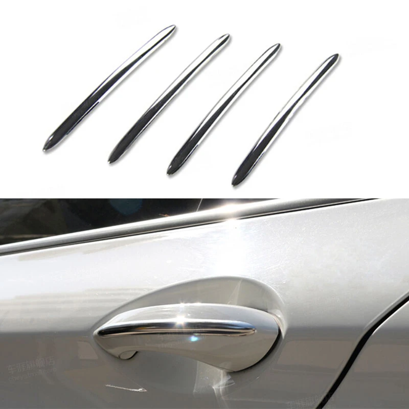 

4pcs Stainless Steel Car Door Handle Trim Strips Sticker For BMW 5 Series f10 525 530 520Li 2011-2016 Car Accessories