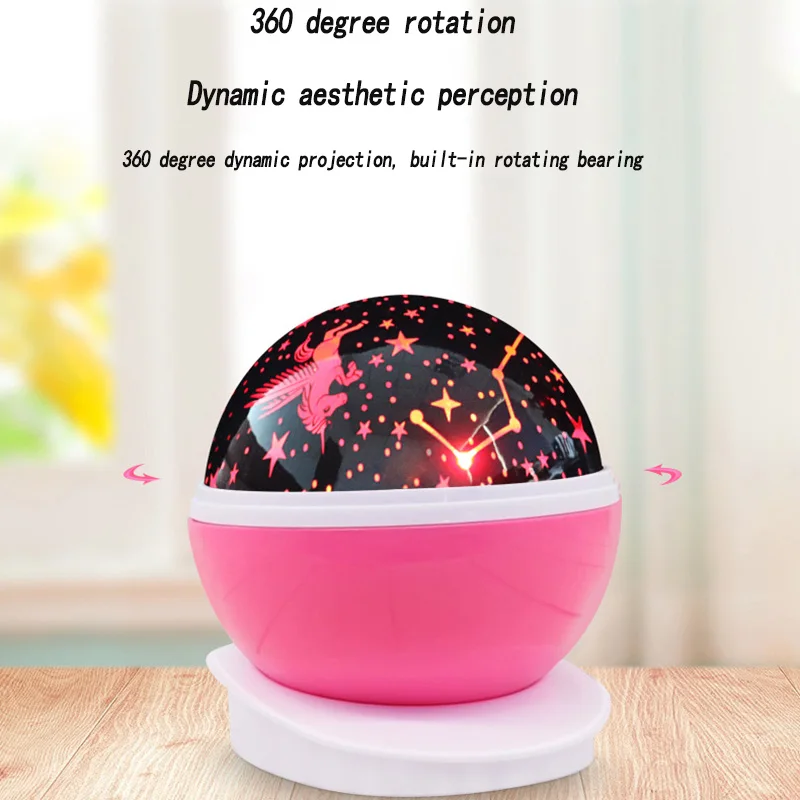 Игрушки Романтический Звездное небо Светодиодный Ночник проектор батарея Настольная лампа с USB креативные игрушки на день рождения для