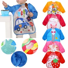 Cute Strawberry Waterproof Eva Baby Bibs Cartoon Pattern Boys Girls Bibs Soft Feeding Cloths FJ88