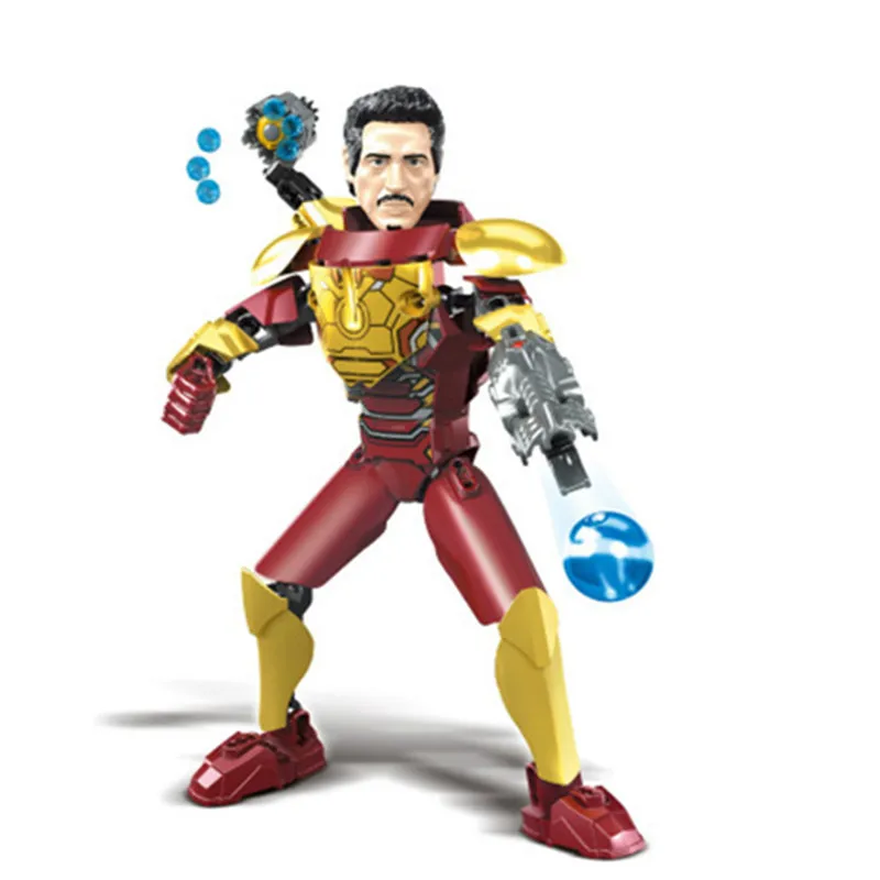 

sermoido 96pcs Ultron Iron Man The Hulk Buster Smash Building Bloc Marvel Super Heroes Hulkbuster Legoings