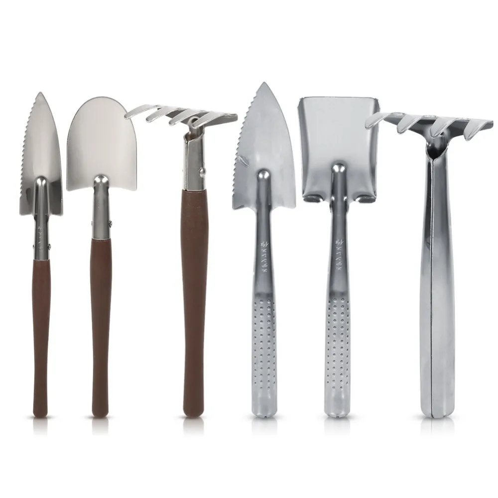 3 шт. набор мини инструментов для сада с деревянной ручкой|mini garden tools|garden toolsgarden tools