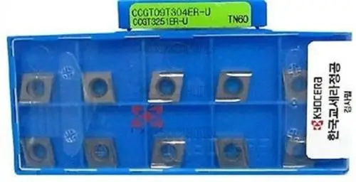 

2PCS New KY+ Ccgt09t304el-U Tn60 Ccgt3251el-U Carbide Inserts 10Pcs/Box Ii M