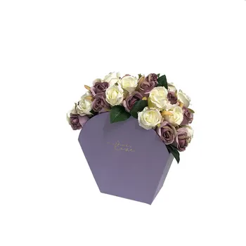 

6pcs/lot Special shape hang up flower box wedding party decoration favors Valentine's Day gift box florsit Wholesale supplier