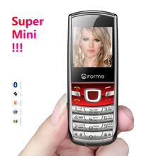 Супер Мини! Металлический корпус! английский+ русская клавиатура FORME T3 разблокированный карманный мобильный телефон