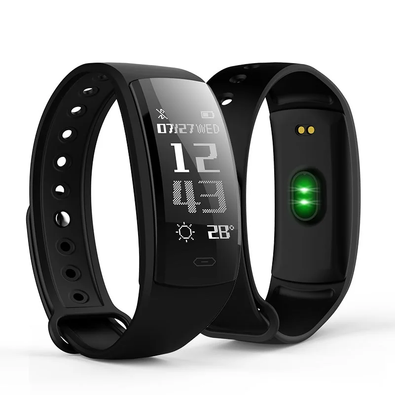 Bluetooth Смарт-браслет, погоды, погоды, спорт, вызов, шагомер, отслеживание сна, умные часы для IOS Android телефонов