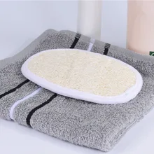 Натуральная люфа банное полотенце Овальный мочалка из люфы губка, мочалка