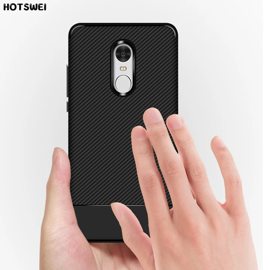 

For Xiaomi Redmi Note 4X Note 4 X Case Redmi Note 4 Global Version Cases Luxury Carbon Fiber Soft Silicone Protective Back Cover
