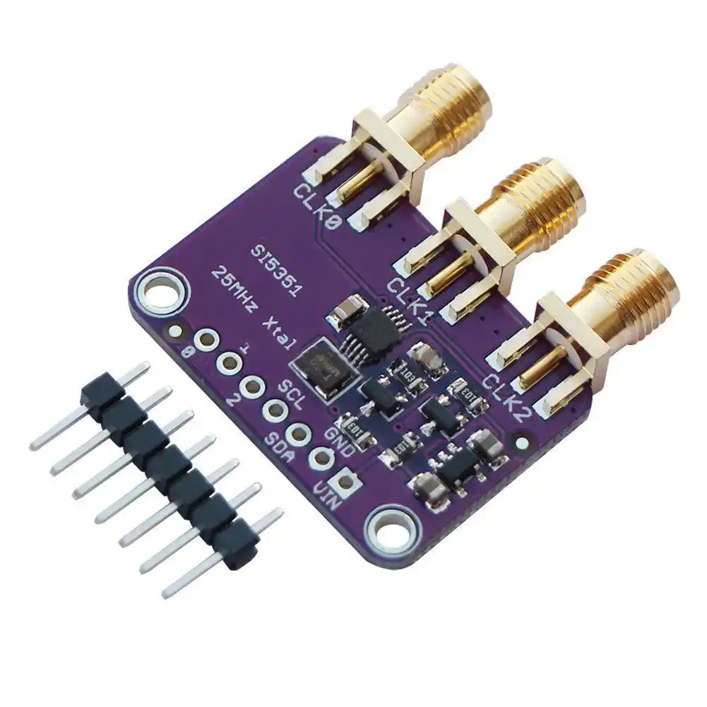 Si5351A I2C 25MHZ Clock Generator Breakout Board 8KHz to 160MHz for Ardui*esCL7