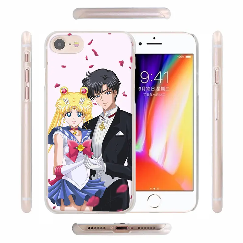 Чехол для телефона Sailor Moon аниме iPhone 11 Pro MAX SE 2020 X XR XS 7 8 6 6s Plus 5|Бамперы| |