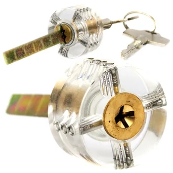 

Transparent Clear Visible Inside Padlock Locksmith Training Practice Lock Suitcase luggage