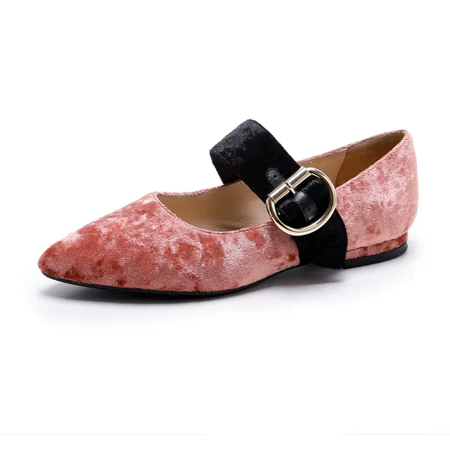 Women's flats no heel shoes Size 34 39 Summer dress shoes Sexy ladies